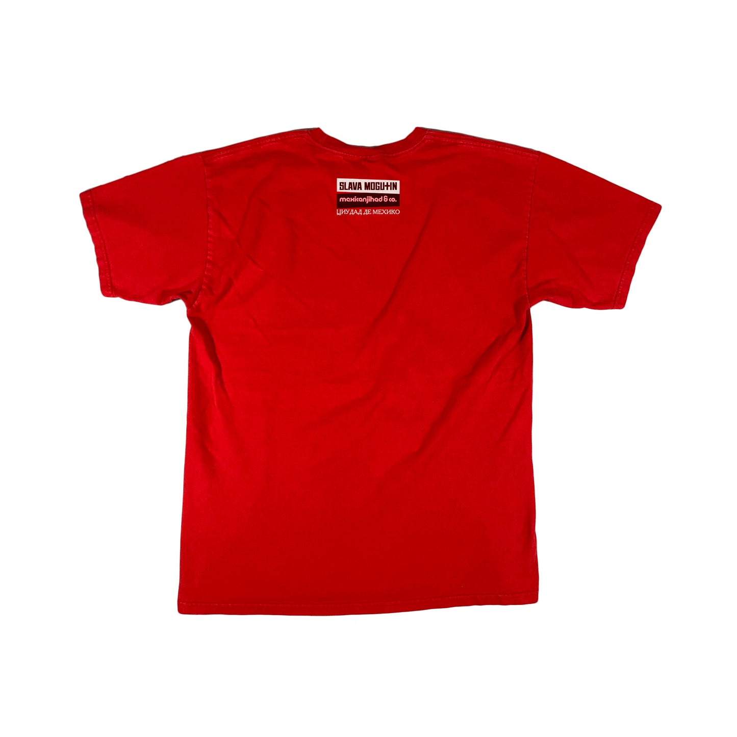 Slava Mogutin KENNETH ANGER Red Short Sleeve